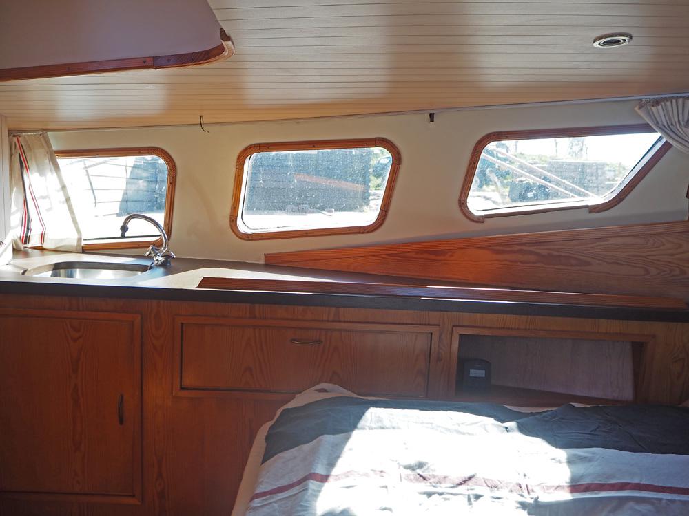 Cabine arri&egrave;re, H&eacute;bergements